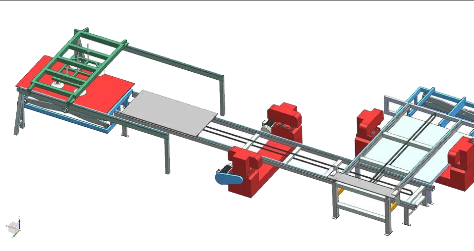 Plywood Cutting Saw machine